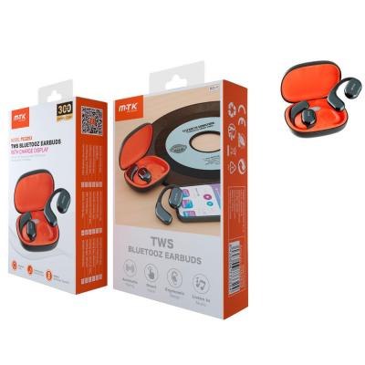 Auriculares Bluetooth 5.3 Boxer TC3253 / Tws / Base de carga / Pantalla Digital / Negro / Mtk / 0352532
